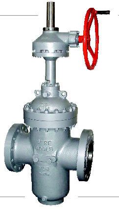 Van cổng tấm phẳng áp suất cao để xả xỉ DIN 3352 GS-C25 DN700 PN100 Mặt bích